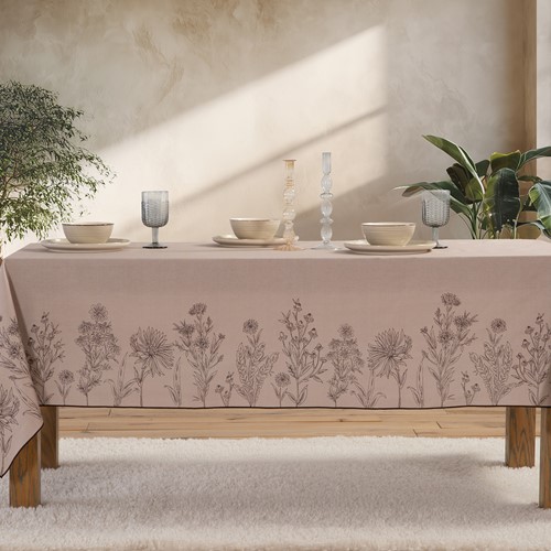 Τραπεζομάντηλο Nef-Nef Homeware Kerkynia 140x240 Brown