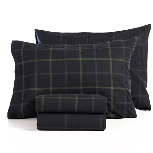 Σεντόνια Φανελένια King Size Nef-Nef Homeware (Σετ) Naiberg 270X260 Denim