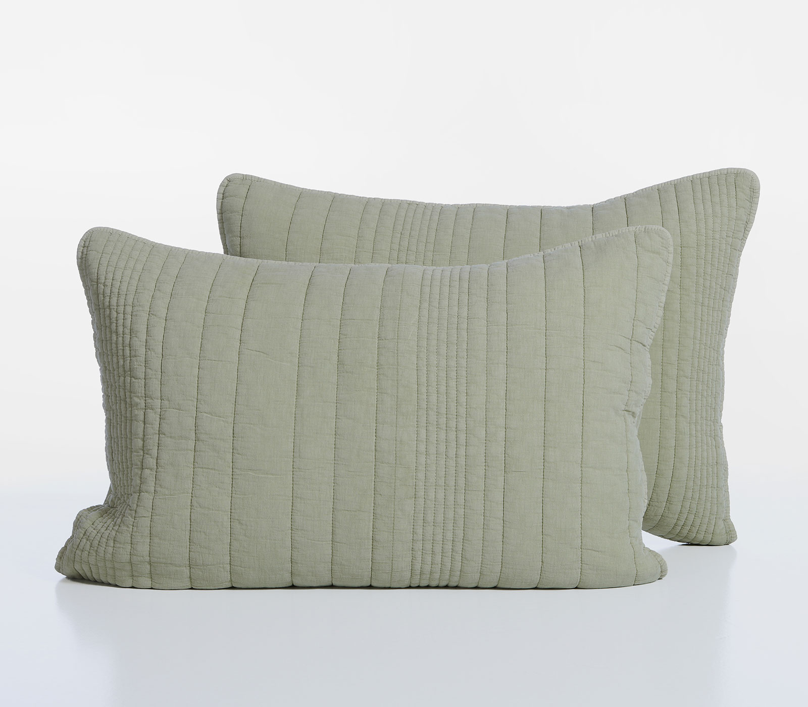 Ζεύγος Μαξιλαροθήκες Nef-Nef Homeware Ecstatic 52x72 Green