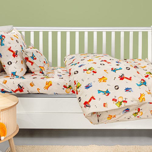 Βρεφικά Σεντόνια Guy Laroche Band Natural 115X170