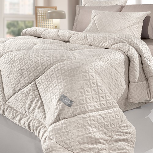 Κουβερτοπάπλωμα Μονό Guy Laroche Profile Ivory 160x240