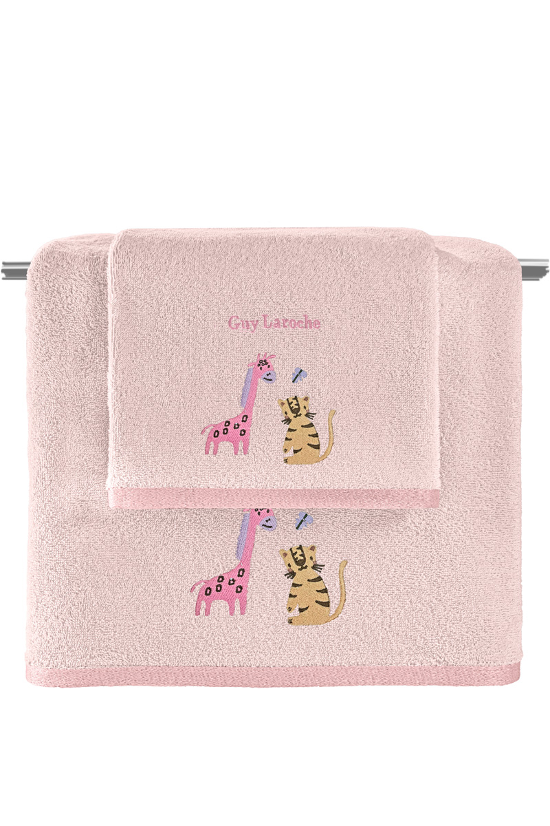Σετ Πετσέτες Guy Laroche (Σετ) Jungle Pink  