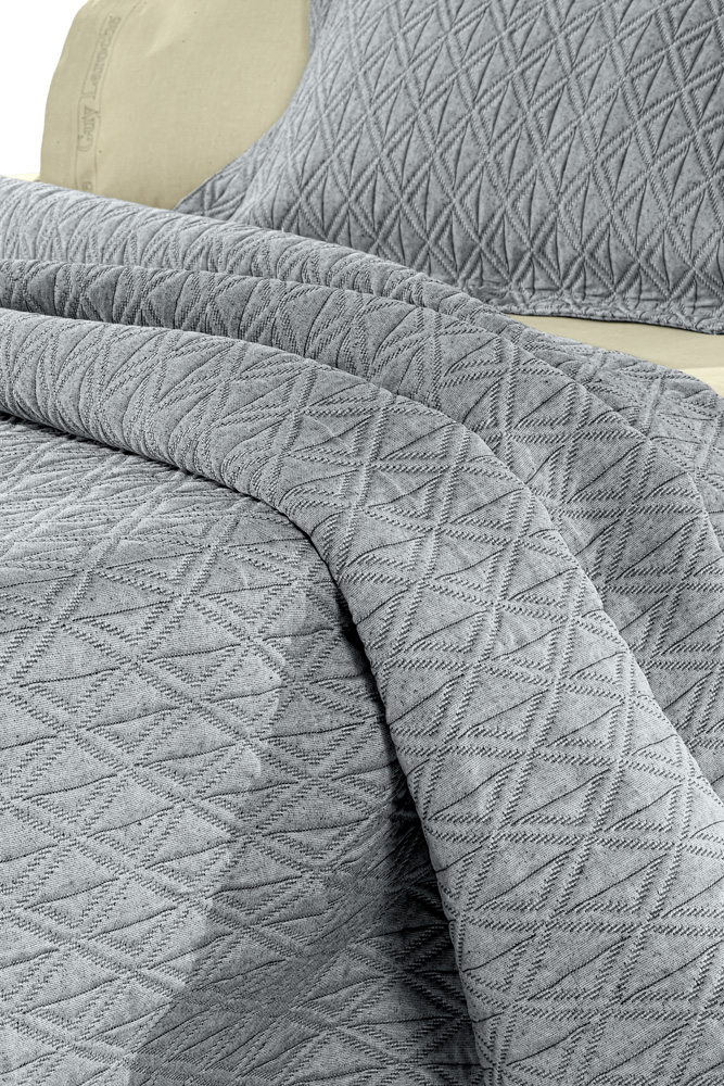 Κουβερτόριο Υπέρδιπλο  Oasis Guy Laroche  Anthacite  245X260