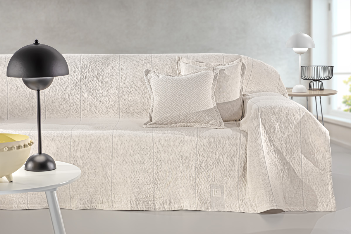 Ριχτάρι Τριθεσίου Guy Laroche Soho Ivory 180Χ300