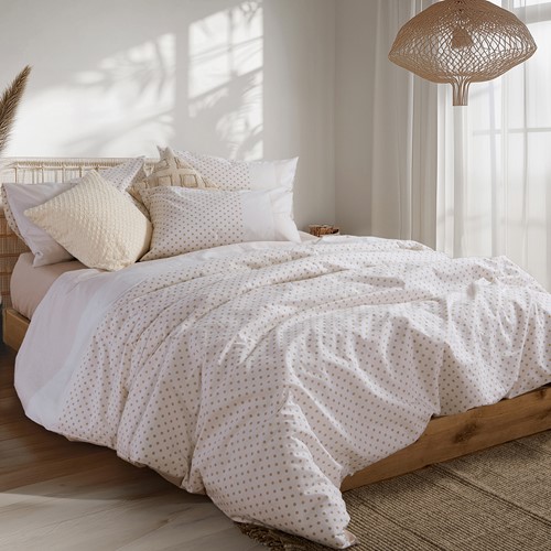 Σεντόνια Υπερδιπλα Nef-Nef Homeware (Σετ) Donter 240Χ270 Beige