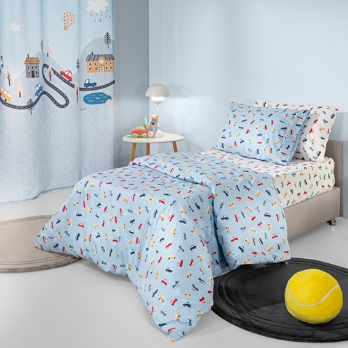 Παιδικά Σεντόνια Guy Laroche (Σετ) Roadtrip Sky 165x250