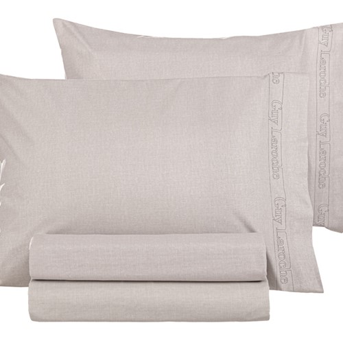 Ζεύγος Μαξιλαροθήκες Guy Laroche 50X70 Color Plus Perla