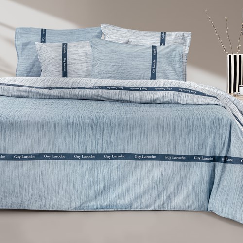 Σεντόνια Υπέρδιπλα Guy Laroche (Σετ) Avene Denim 240X265