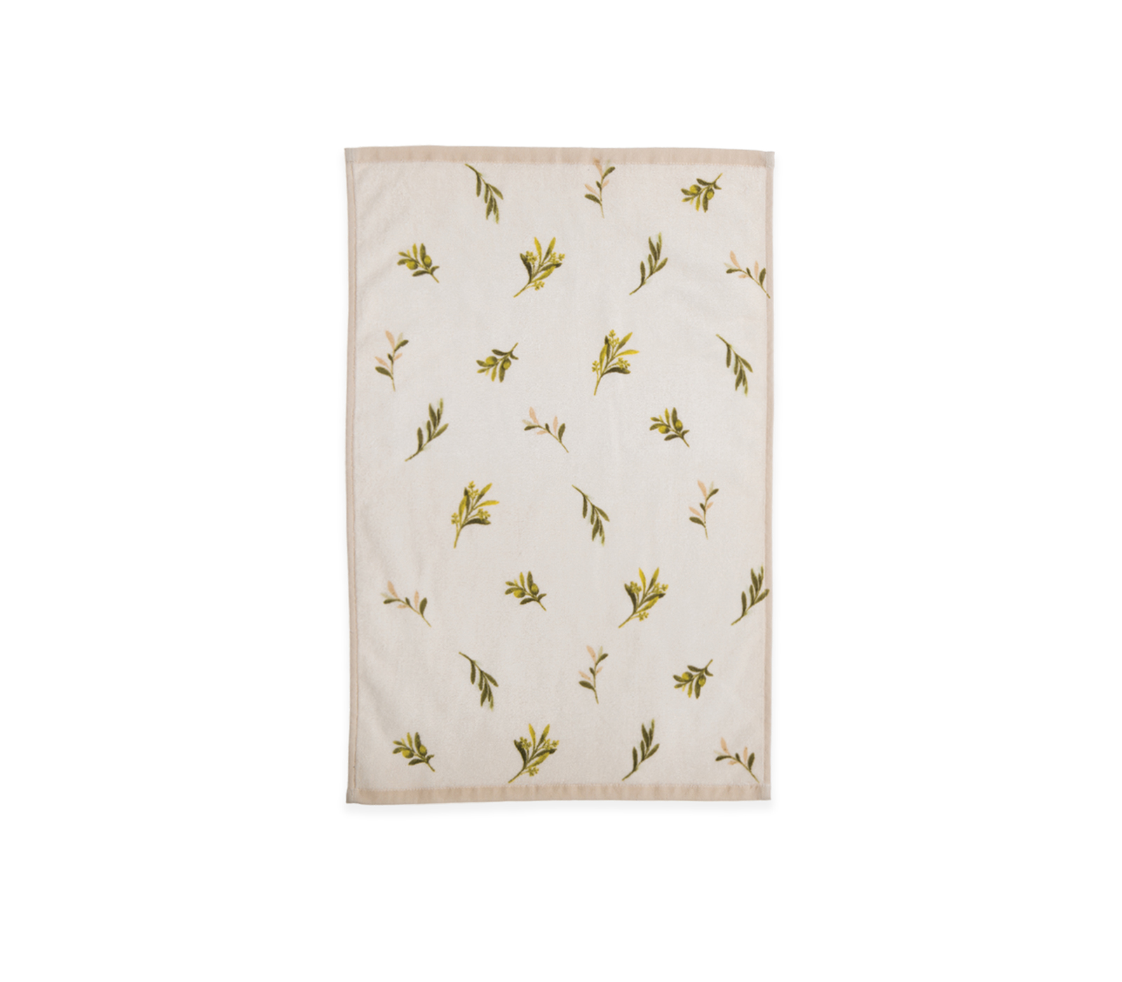 Ποτηρόπανο Βελουτέ Nef-Nef Homeware Olive 40x60 Ecru