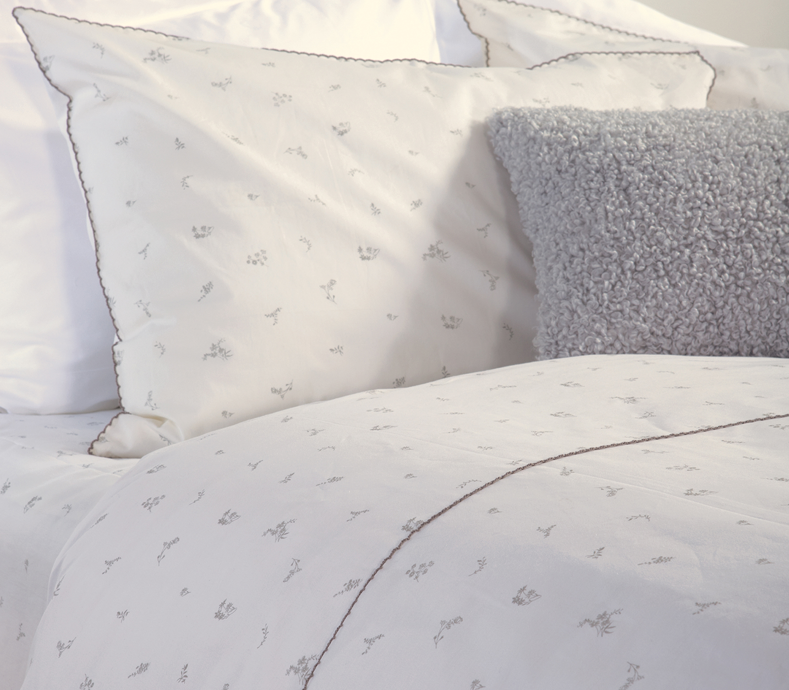  Παπλωματοθήκη Υπέρδιπλη Nef-Nef Homeware (Σετ) Perfection 240X230 White