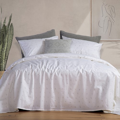 Σεντόνια King Size Nef-Nef (Σετ) Perfection 280x270 White