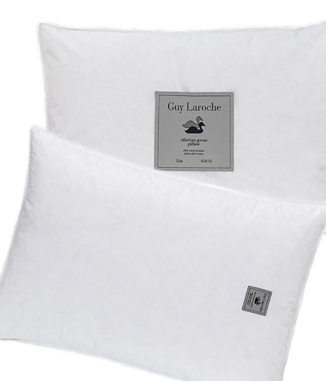 Μαξιλάρι Ύπνου Πουπουλένιο Guy Laroche Μαλακό 10/90 (50X70)