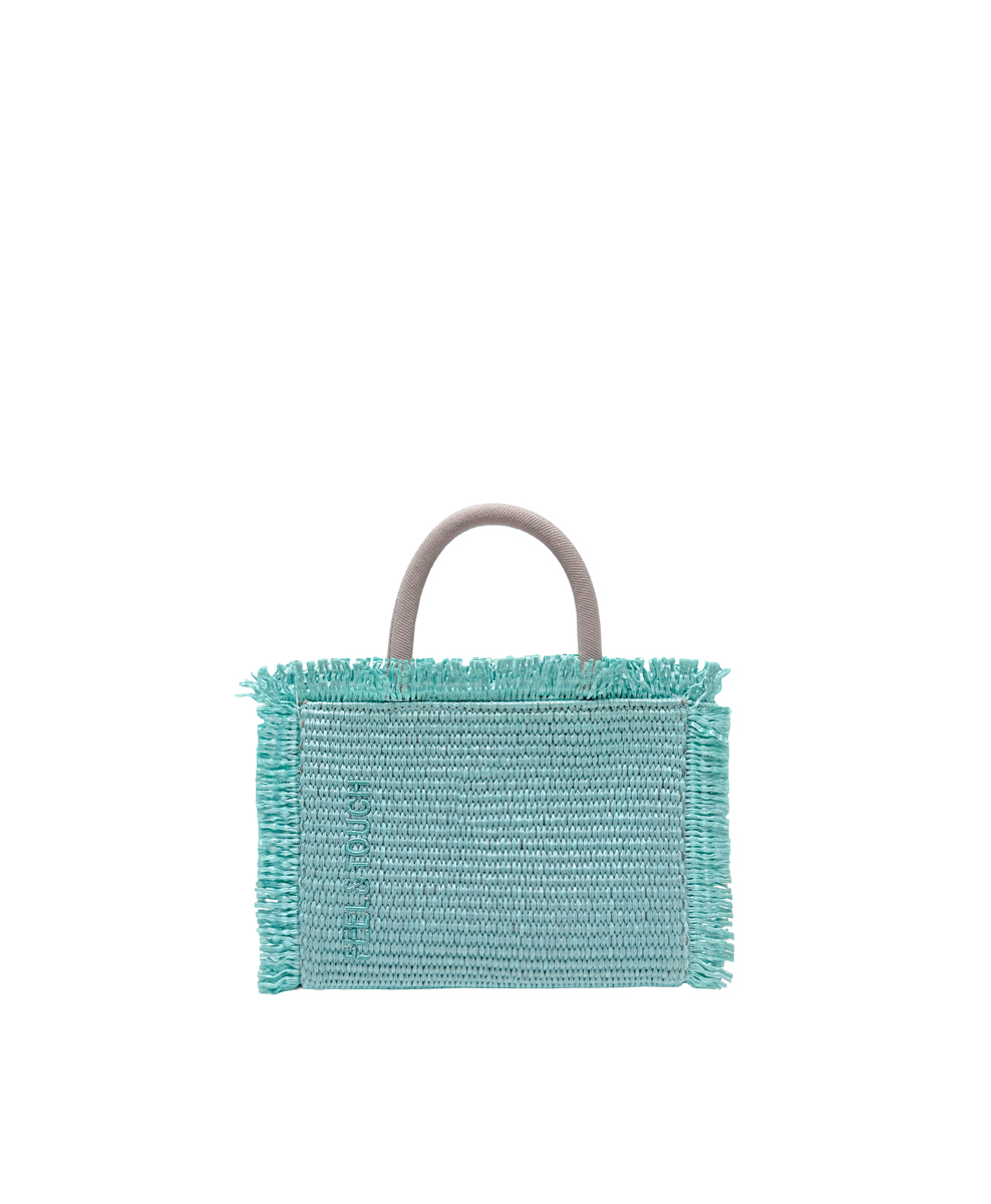 Τσάντα Θαλάσσης Mini Feel and Touch Τropical Aqua