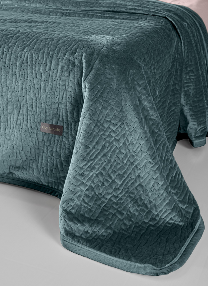 Κουβέρτα Μονή Guy Laroche (Σετ) Bolzano 160X220 Emerland