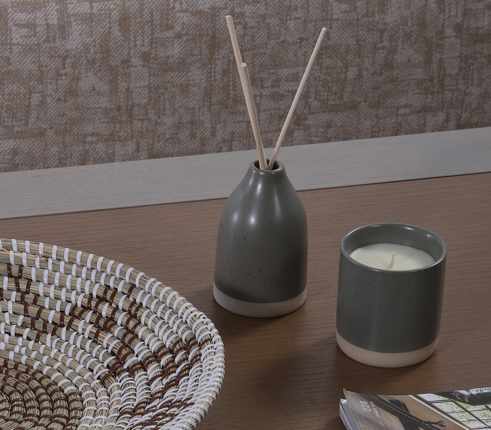 Αρωματικό Χώρου Με Στικς Nef-Nef Homeware Magnolia 120ml Grey