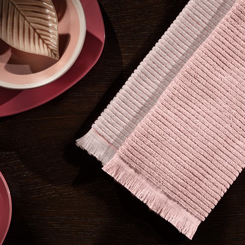 Πετσέτες Κουζίνας Guy Laroche (Σετ) Tissus Rose 40X60