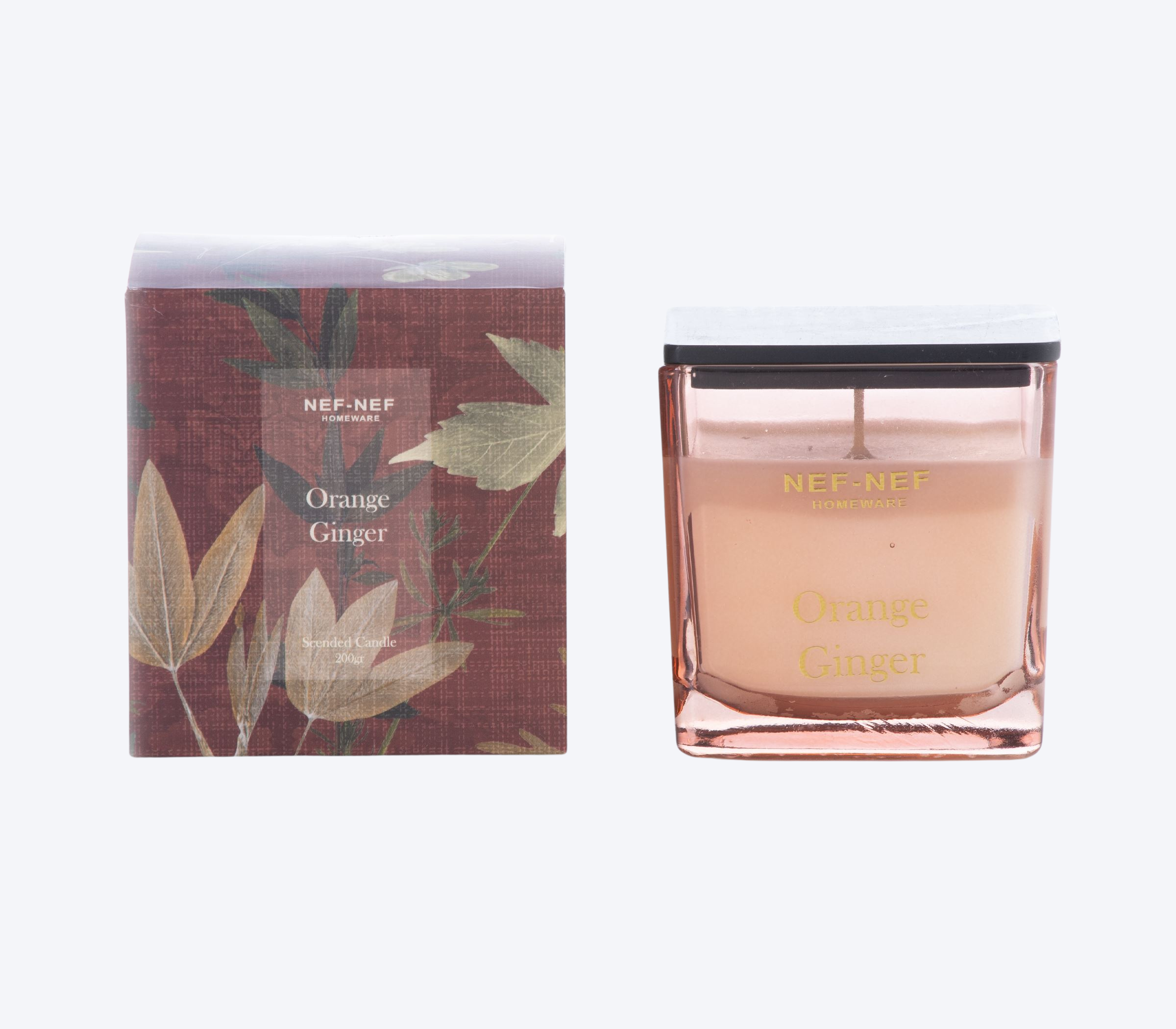 ΑΡΩΜΑΤΙΚΟ ΚΕΡΙ ORANGE GINGER 200gr