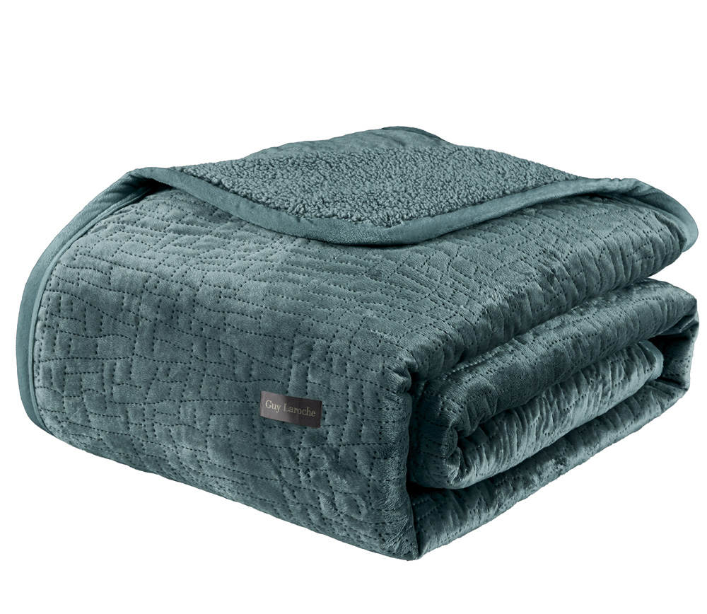 Κουβέρτα Ημίδιπλη Guy Laroche (Σετ) Bolzano 180X220 Emerland