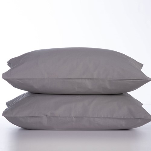 Μαξιλαροθήκες Σετ Nef-Nef Homeware 2 Τεμαχίων Basic 52Χ72 L.Grey