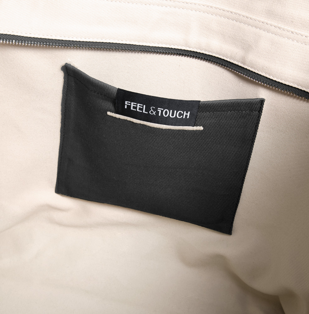 Tσάντα Θαλάσσης Ώμου Feel an Touch Caribbeab Black/Ammos