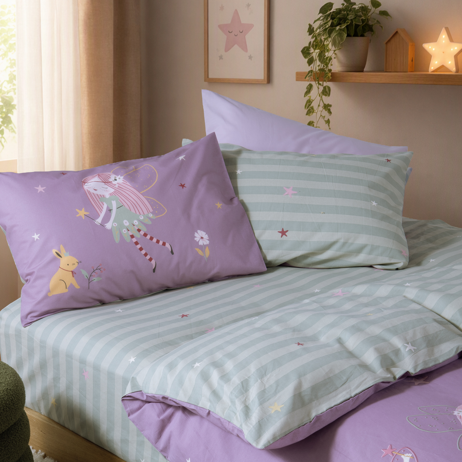 Παιδικά Σεντόνια Nef Nef Homeware (Σετ) Μονά Fairy Tale 170x260  