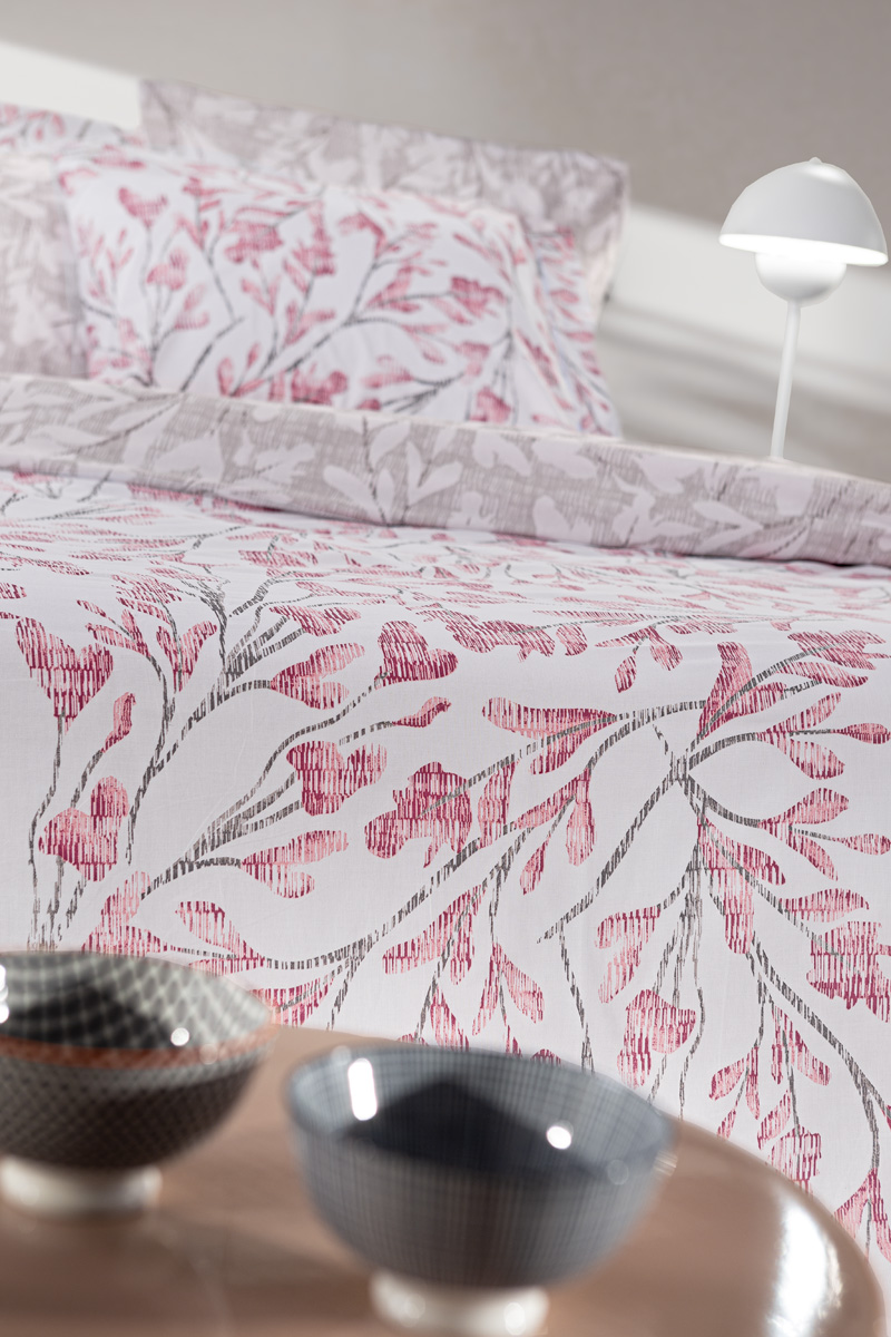 Σεντόνια King Size Guy Laroche (Σετ) Ortega Old Pink 170X200+32 Με Λάστιχο