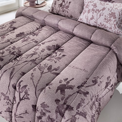 Παπλωματοθήκη Υπέρδιπλη Guy Laroche (Σετ) Suede Romance Melange 225X245