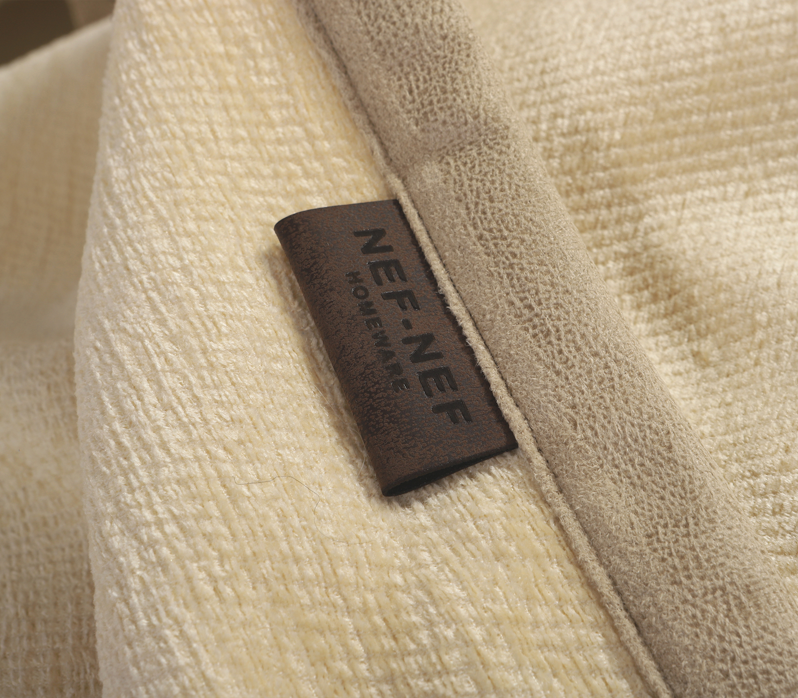 Ριχτάρι Τριθεσίου Nef-Nef Homeware New Tanger 180x300 Ecru