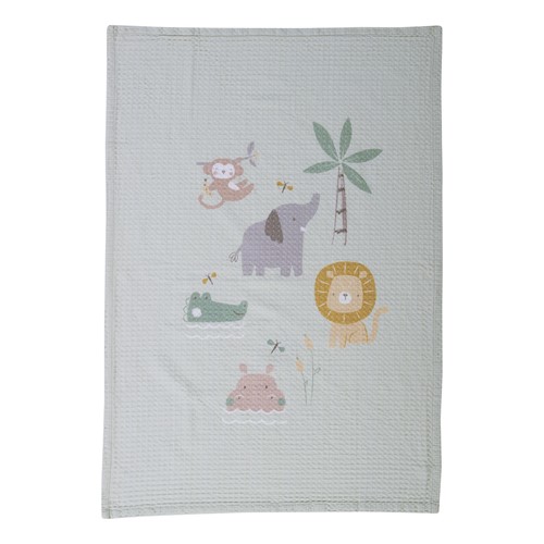 Βρεφική Κουβέρτα Πικε Nef-Nef Homeware Savana 80X110 Green