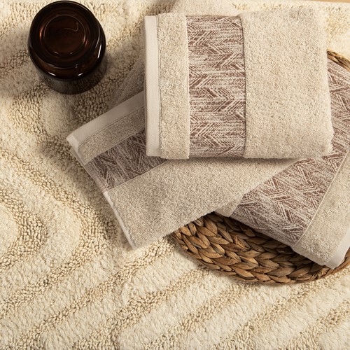 Χαλάκι Μπάνιου Nef-Nef Homeware James 50X80 Ecru