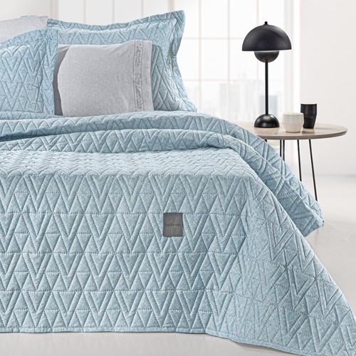 Κουβερλί Ημίδιπλο Guy Laroche (Σετ) Kylian Denim 180X240