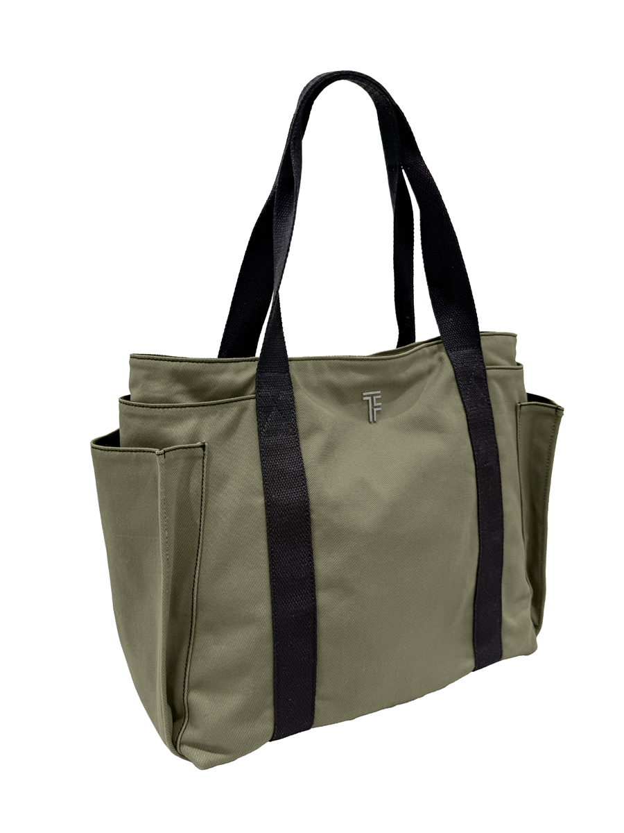 Tσάντα Θαλάσσης Ώμου Feel an Touch Cabo Khaki/Black 
