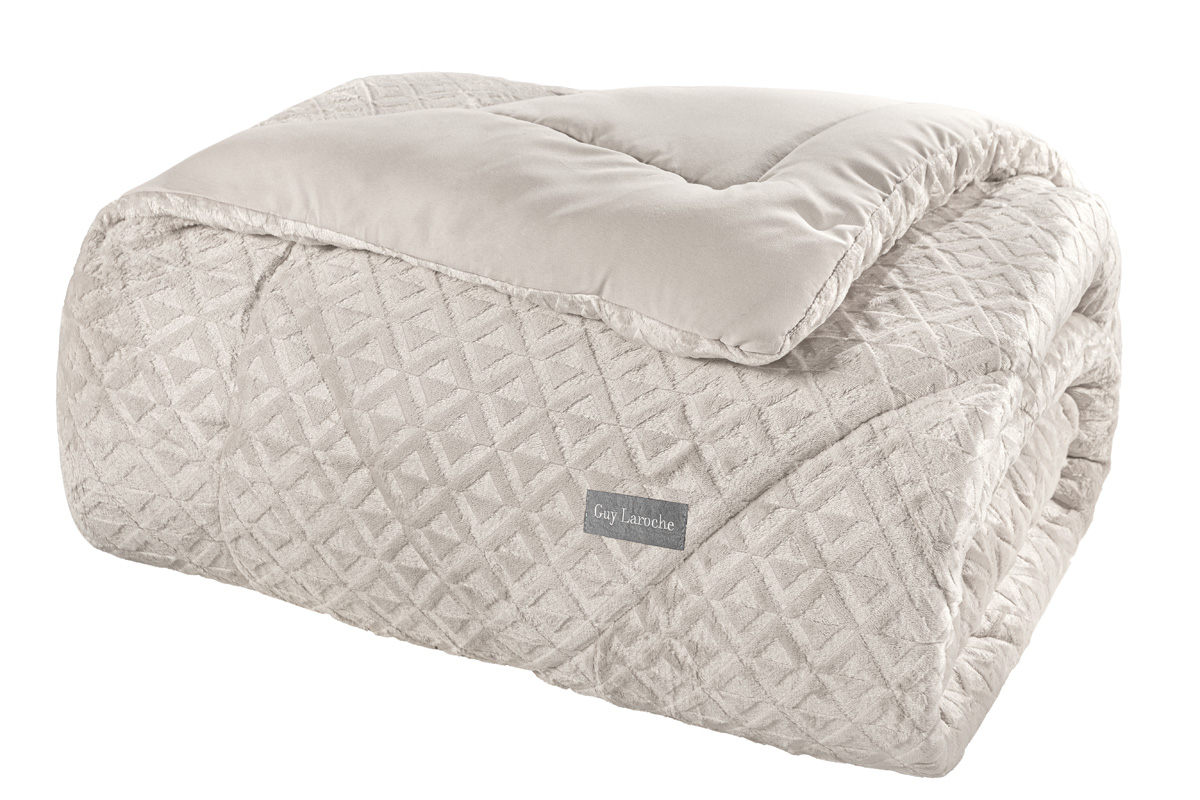 Κουβερτοπάπλωμα Ημίδιπλο Guy Laroche Profile Ivory 180x240