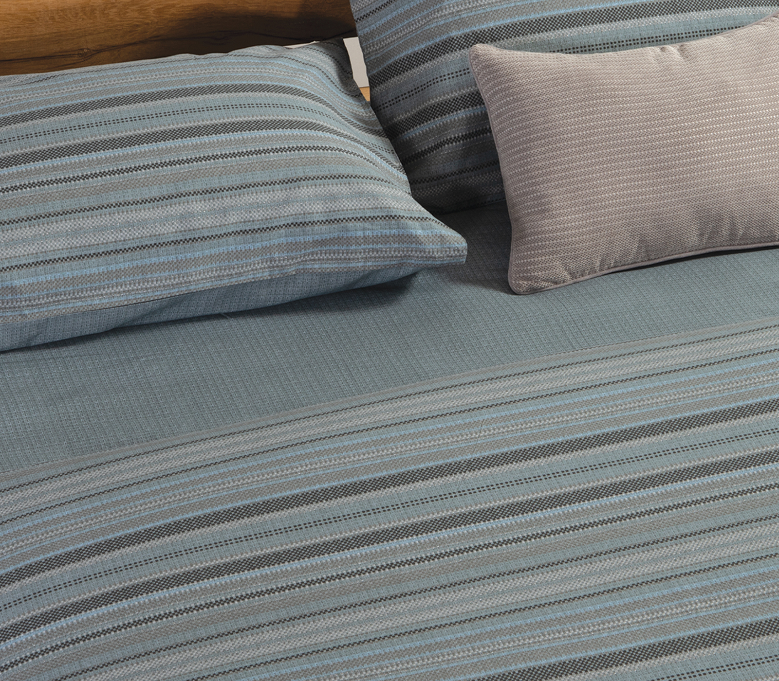 Σεντόνια Υπέρδιπλα Nef-Nef Homeware (Σετ) Degree 240x270 Denim