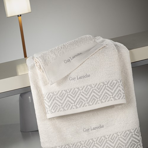 Σετ Πετσέτες Guy Laroche Emblem 3τμχ Ivory