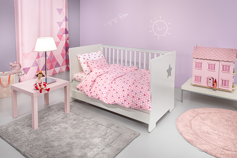 Βρεφικά Σεντόνια Guy Laroche (Σετ) Two2Twenty Fuchsia 115x170