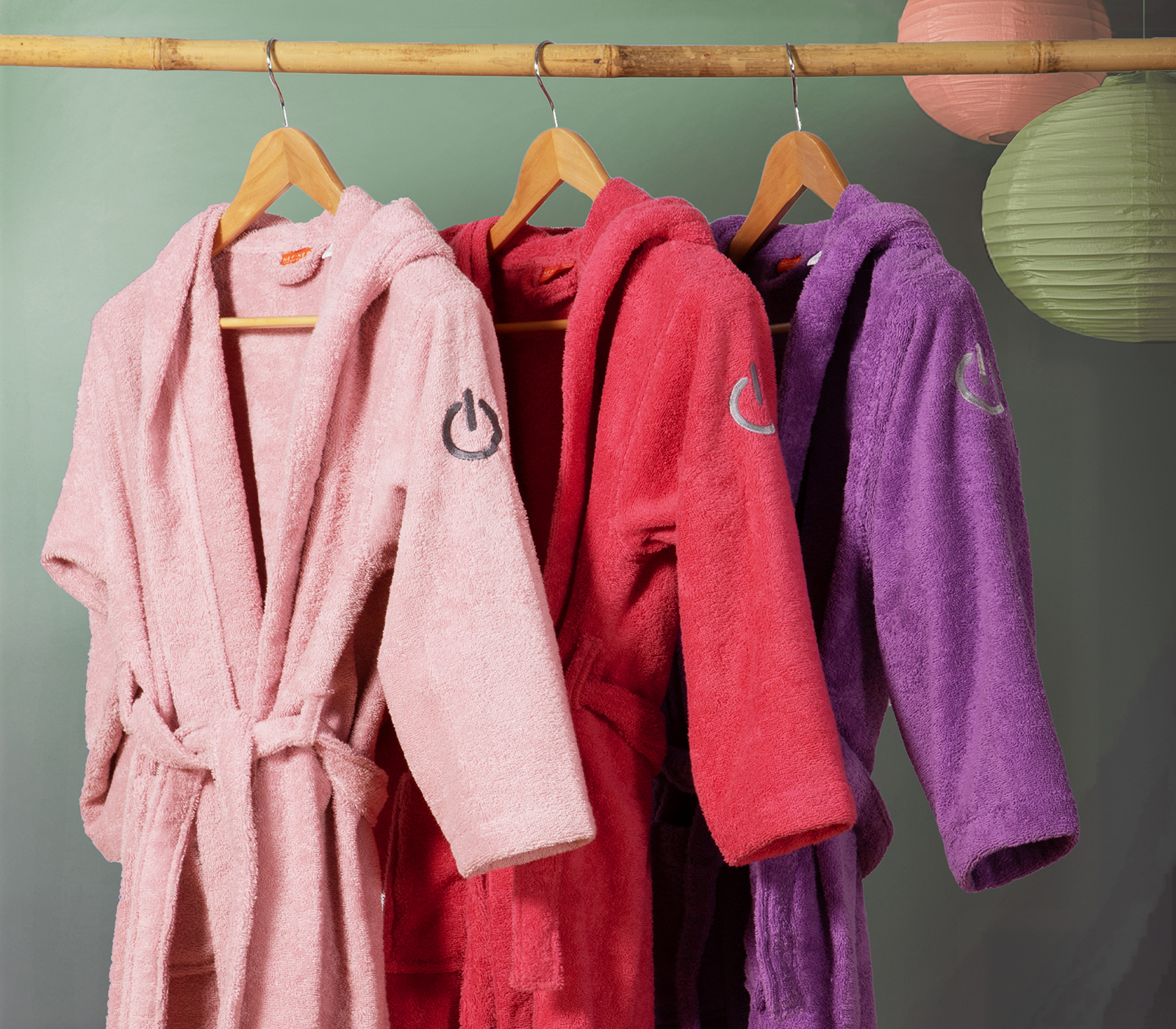 Παιδικό Μπουρνούζι Nef-Nef Homeware Color Kids Pink Age 6