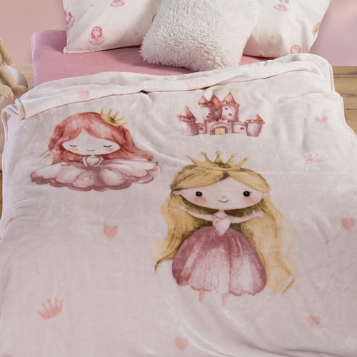 Παιδική Κουβέρτα Nef-Nef Homeware Our Princess 160Χ220 Pink