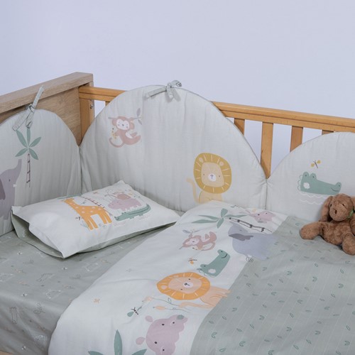 Βρεφική Πάντα Nef-Nef Homeware Savana Green (60+67+60x40)