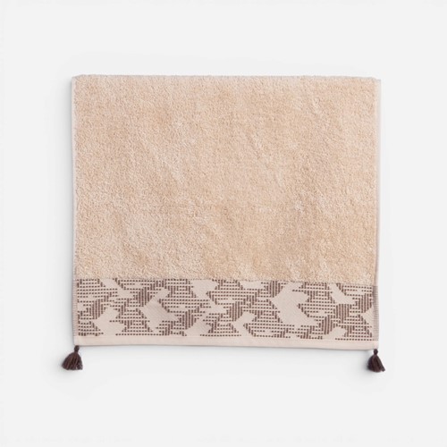 Πετσέτα Προσώπου Nef-Nef Homeware Zeyn 50x90 Beige