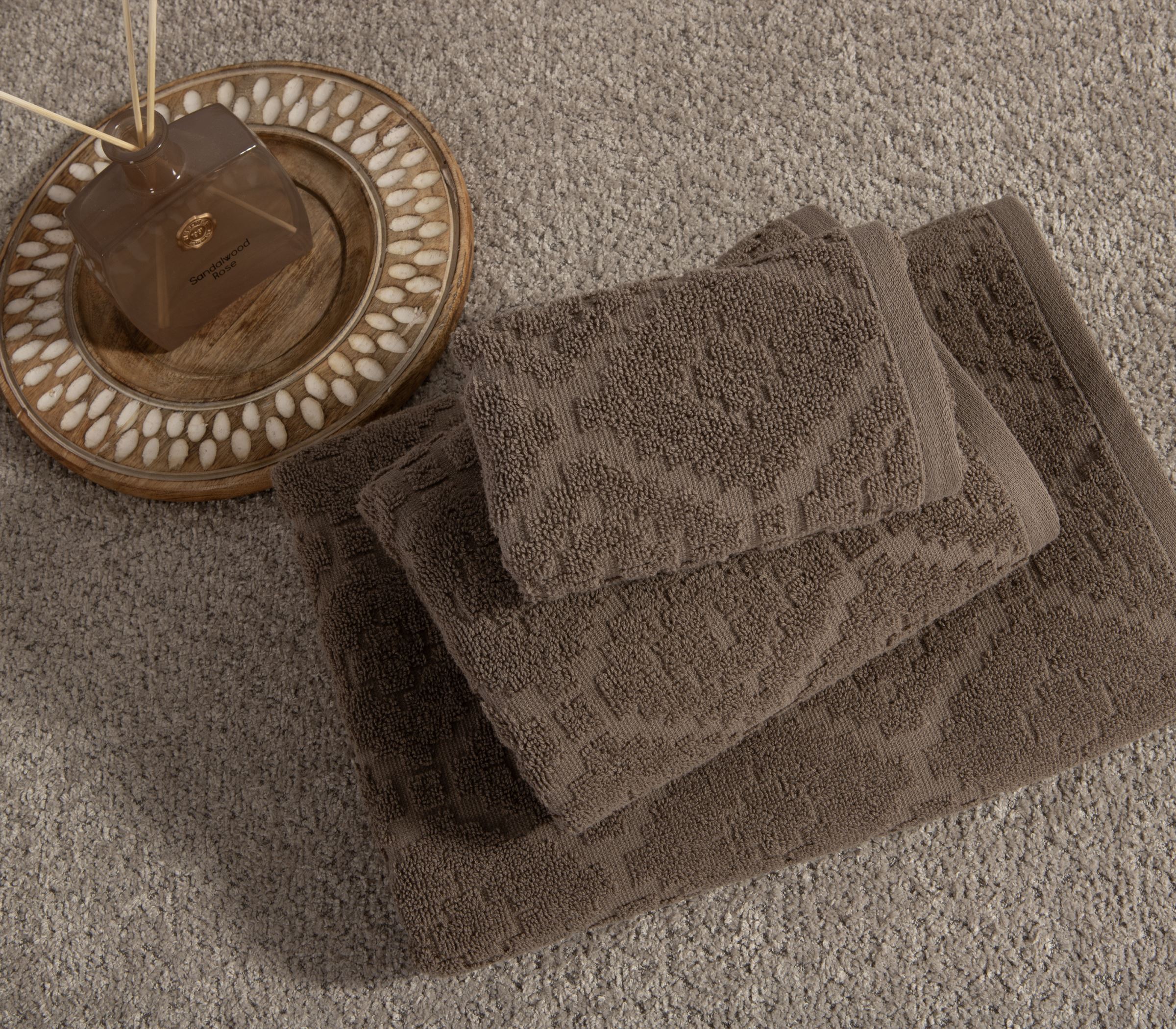 Πετ΄σέτα Σώματος Nef-Nef Homeware Romian 70x140 Mocca