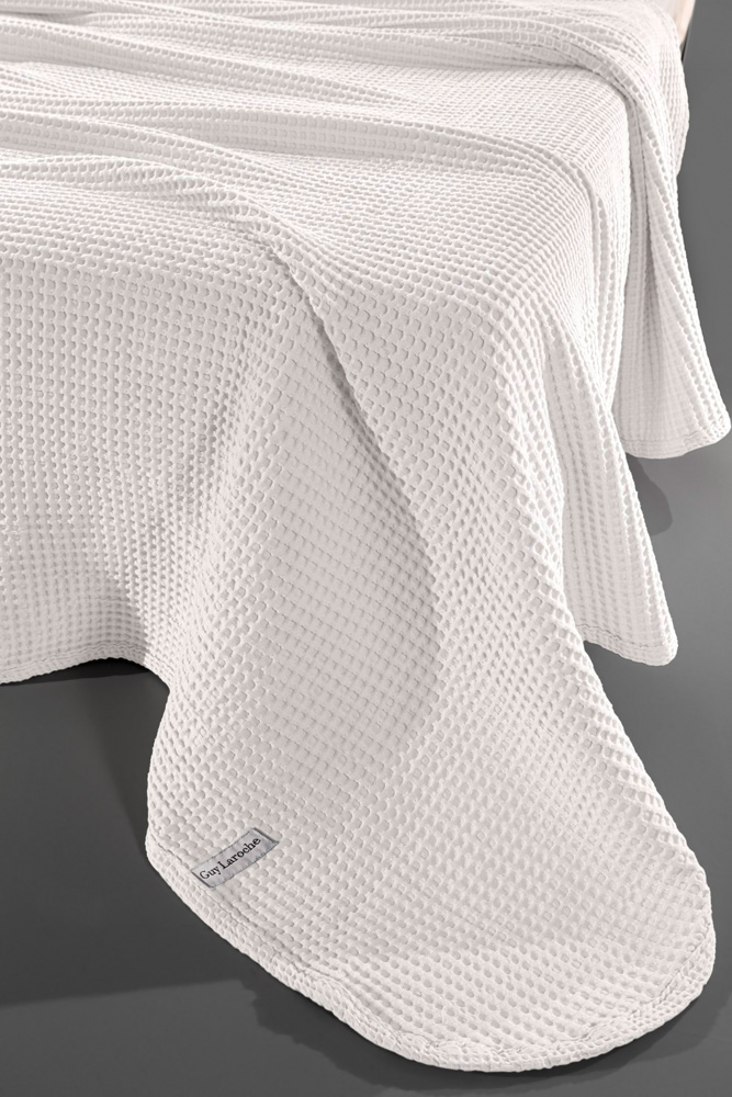  Κουβέρτα Πικέ Ημίδιπλη Guy Laroche Eternity Perla 160X240