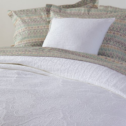 Κουβέρτα Υπέρδιπλη Nef-Nef Homeware Starige 230X250 White