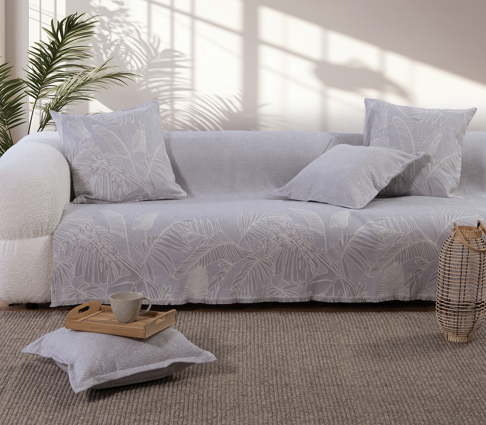 Ριχτάρι Τριθεσίου Nef-Nef Homeware Grow 170x300 Grey