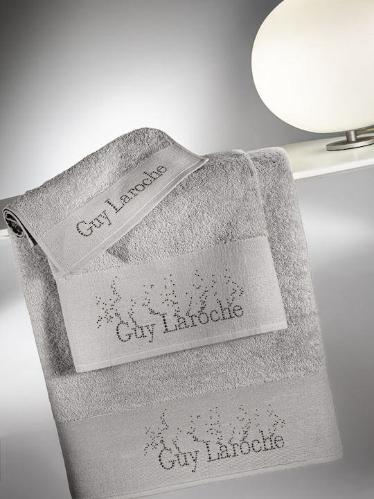 Σετ Πετσέτες Guy Laroche Pandora Silver 3τμχ