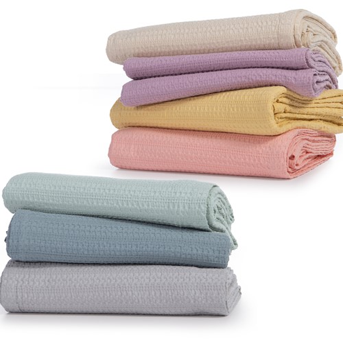 Πικέ Κουβέρτα Υπέρδιπλη Nef-Nef Homeware 220x240 Cool Sand
