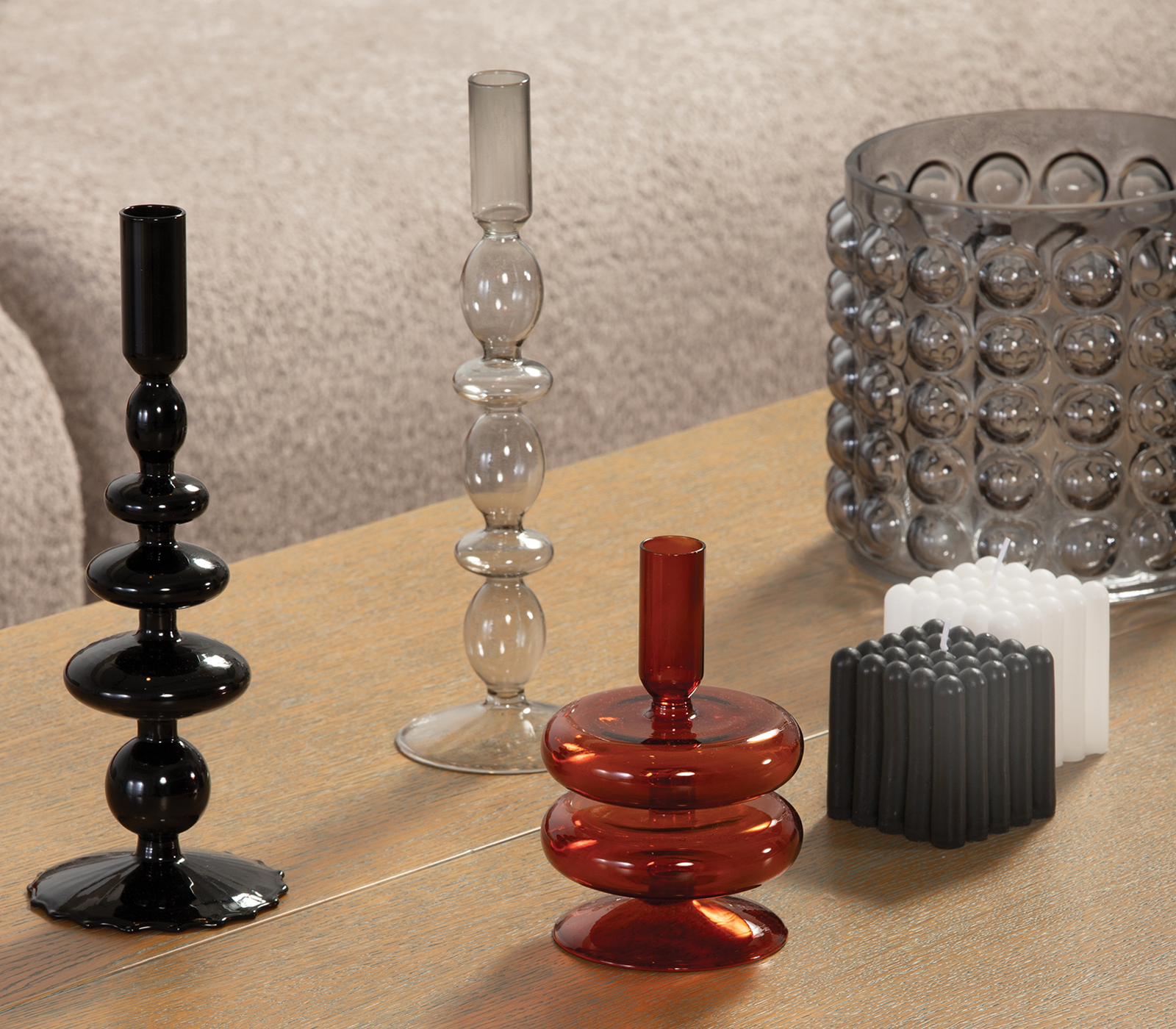 Κηροπήγιο Nef-Nef Homeware Denja 9x11 Brown