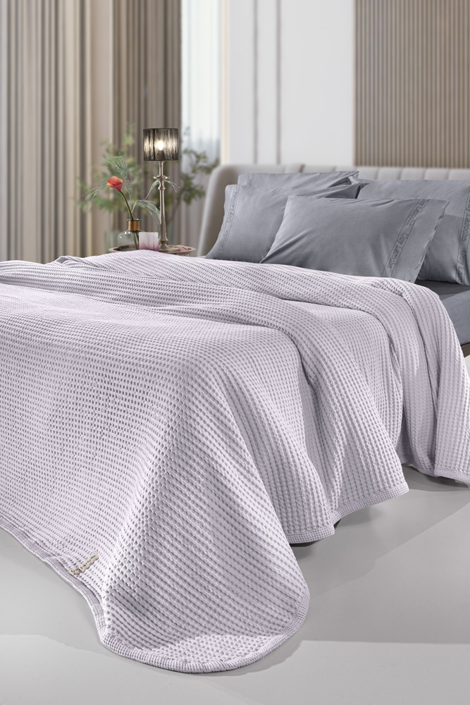 Κουβέρτα Πικέ King Size Guy Laroche Eternity  Dusty Purple 260X240
