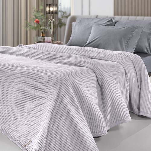 Κουβέρτα Πικέ King Size Guy Laroche Eternity Dusty Purple 260X240