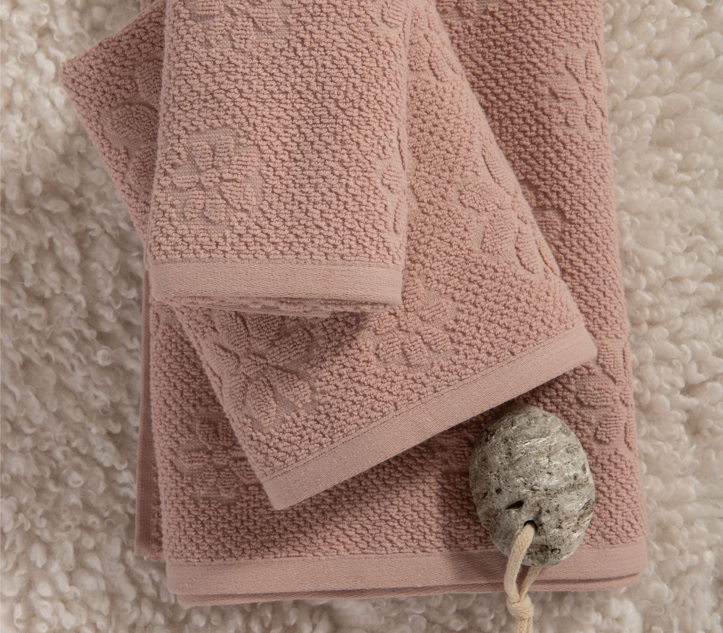 Πετσέτα Σώματος Nef-Nef Homeware Margot 70x140 Pink